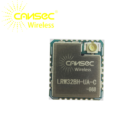 Modul Komunikasi Lora Berukuran Kecil Cansec LRW32BH-HA/UA-C ST-STM32WLE Transmisi Lorawan Jarak Panjang