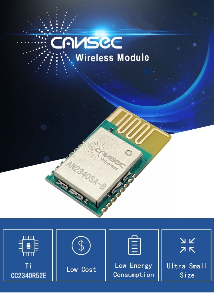 20mm 20mm IoT WiFi Module Supporting UART SPI I2C GPIO Interface and ...