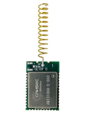 Modul Sub GHz Ukuran keseluruhan 15mm*22mm 25mm Antenna *3.2mm Dukungan Jaringan Sensor Wireless Ya