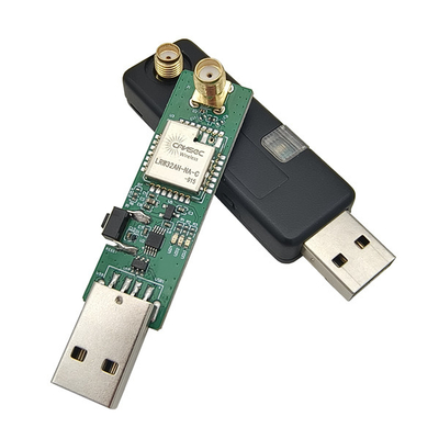 LoRa wireless USB dongle jarak transmisi 4.3Km LoRa dongle LRDG32-915 dapat digunakan bersama dengan DTU